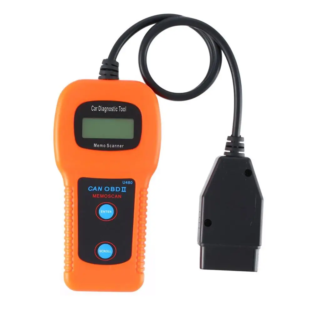 Низкая цена U480 OBD2 OBDII CAN BUS сканер кода двигателя автомобильный диагностический