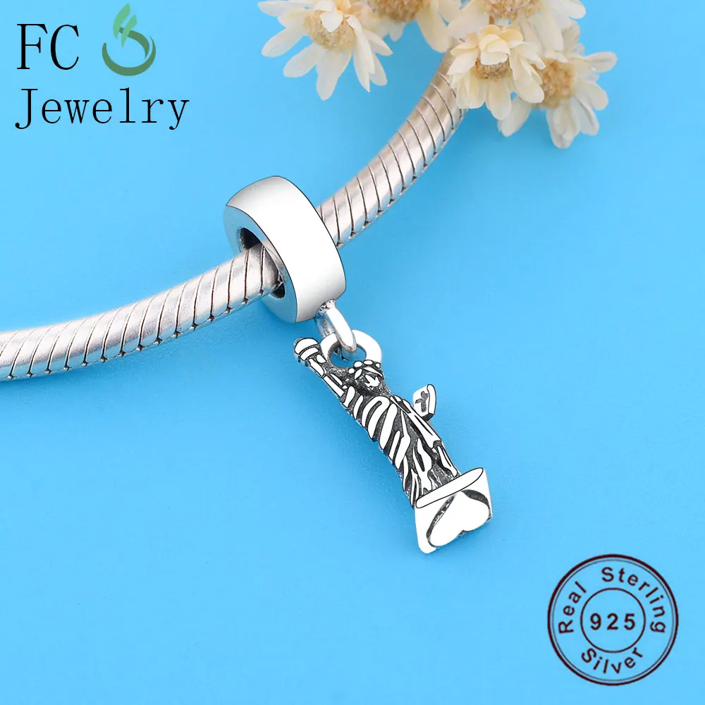 Женский браслет из серебра 925 пробы с подвеской-крестом | Украшения и аксессуары