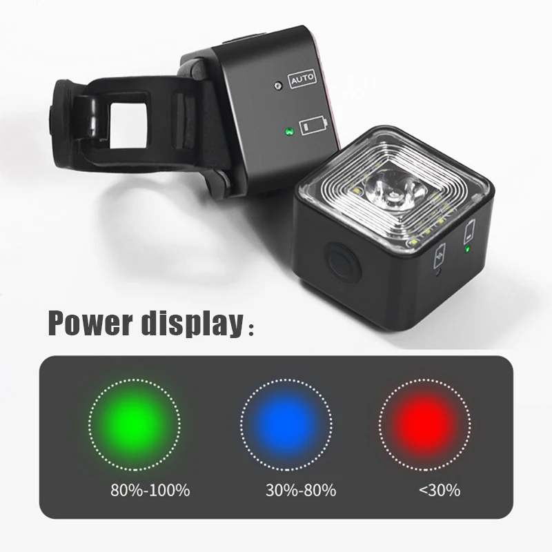 

Bike Light 5 Mode USB Rechargeable LED Cycling Bicycle Bicycle Warning Front Rear Tail Light Lights for Bike B2Cshop