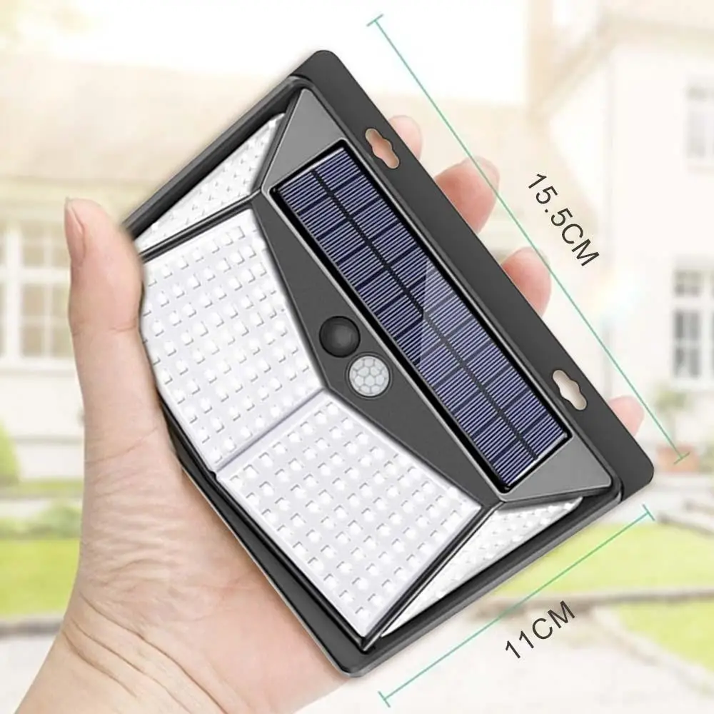 

Solar Power Street Lamp Walkway Lights Wall Light Outdoor Solar Light Eco-Friendly Durable Sensor Light Security