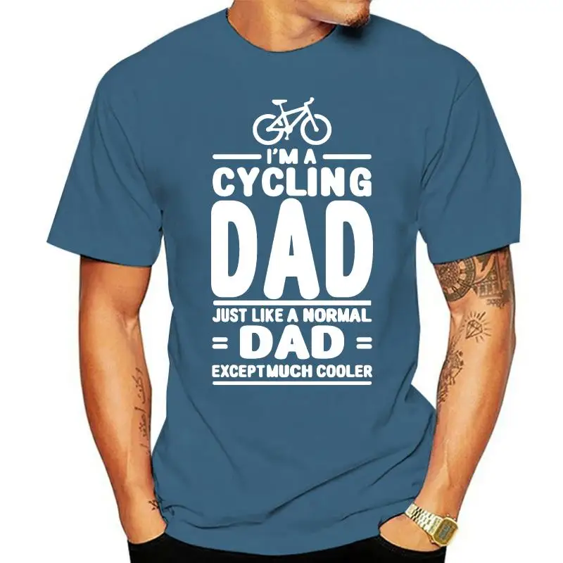 

Мужская футболка с коротким рукавом, с надписью «I'm A Велоспорт», «Папа обычный папа», с большим количеством кулеров, новинка 2018