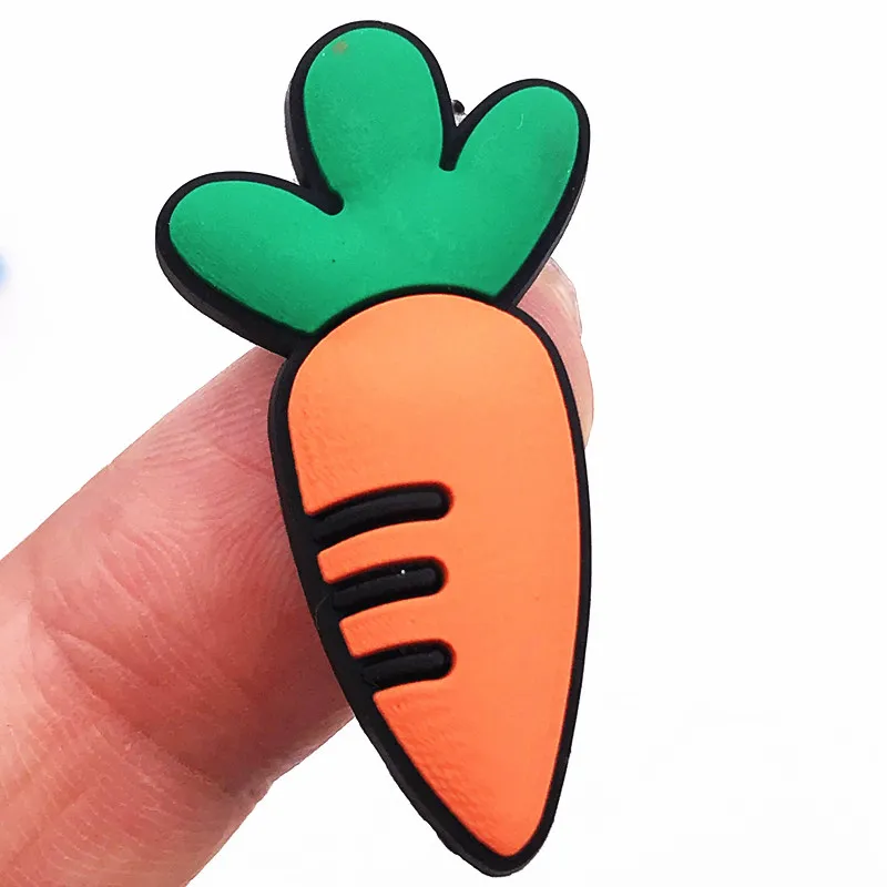 9 шт./компл. мультфильм овощи фигура Тыква Форма ПВХ плоская задняя часть для DIY