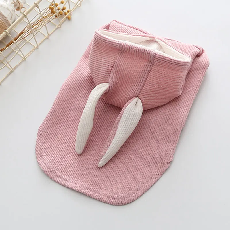 Маленький собачий бутик худи кролик костюмы для животных на Хэллоуин зимний