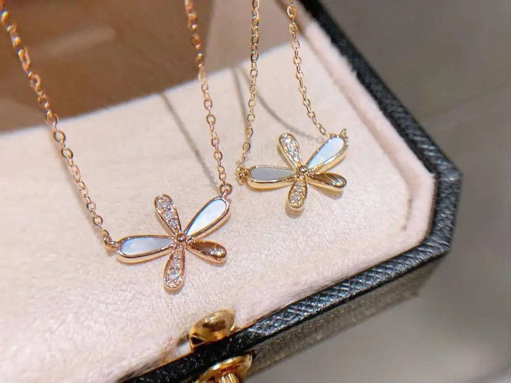 Роскошное ювелирное ожерелье с ромашками в виде цветка жемчужное для женщин из