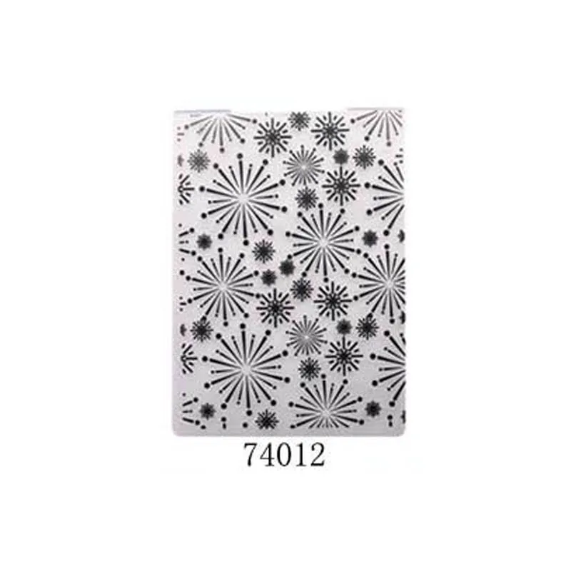 74012 snowflake 1 шт. Многофункциональный пластиковый шаблон тиснение DIY Фотоальбом изготовление бумаги карточные трафареты тиснение папка шаблон ремесло карты - Цвет: 74012 snowflake
