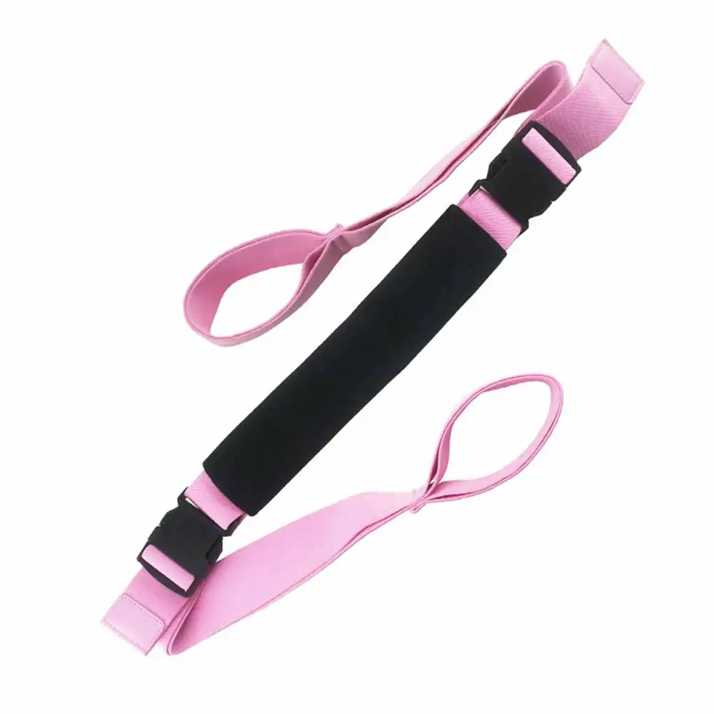 

Yoga Stretching Belt Flexibility Leg Stretch Latex Yoga Strap Dance Pilates Outdoor Exercise Fitness Elastic Stretch Belt