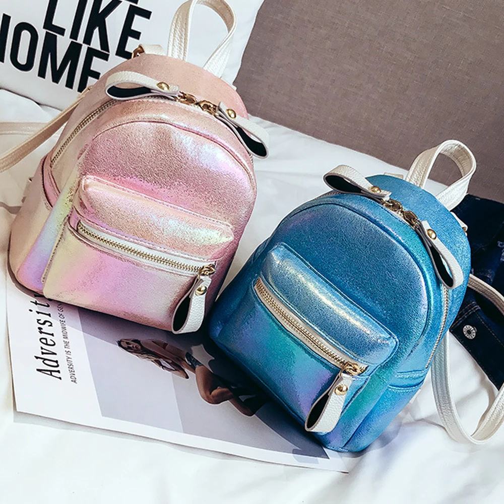 

Women Mini Backpack Fashion Leather Backpacks for Teenagers Girl Ptgirl Cute Waterproof Backpack Bolsas Mochilas Sac Mochila