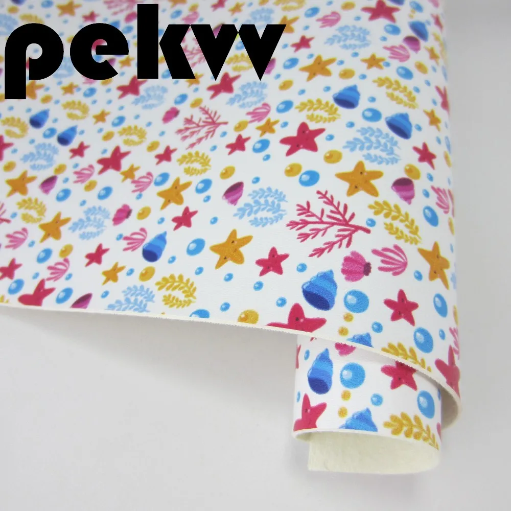 PR069 Pekvv 21 см X 30 см A4 лист Цветы искусственная Синтетическая кожаная ткань для волос луки серьги Узелок сумки украшения PR007 - Цвет: PR069