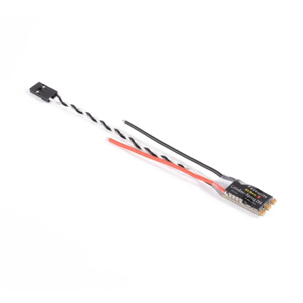 FVT LittleBee Little 20A ESC BLHeli S DSHOT SPRINGSpeed Controller 2 4S для FPV Raing Drone Quadcopter210 250|Детали и