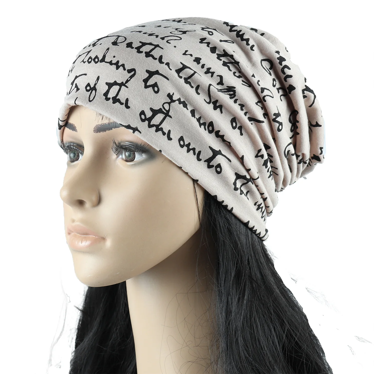 

Letter printing Hat Unisex Cusual Warm Winter knitted hat Hip-hop Cap Best Gift