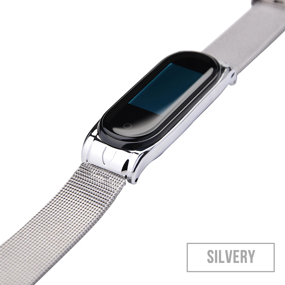 Для mi Band 4 металлический ремешок из нержавеющей стали для Xiaomi mi band 4 3 браслеты на запястье mi lanese Loop mi band 4 NFC Global