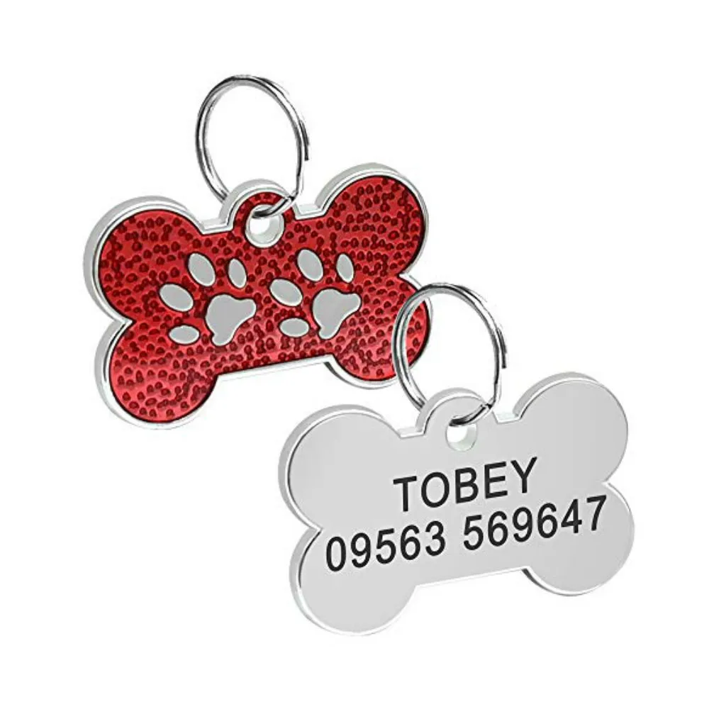 Персонализированные идентификационные бирки для домашних животных с