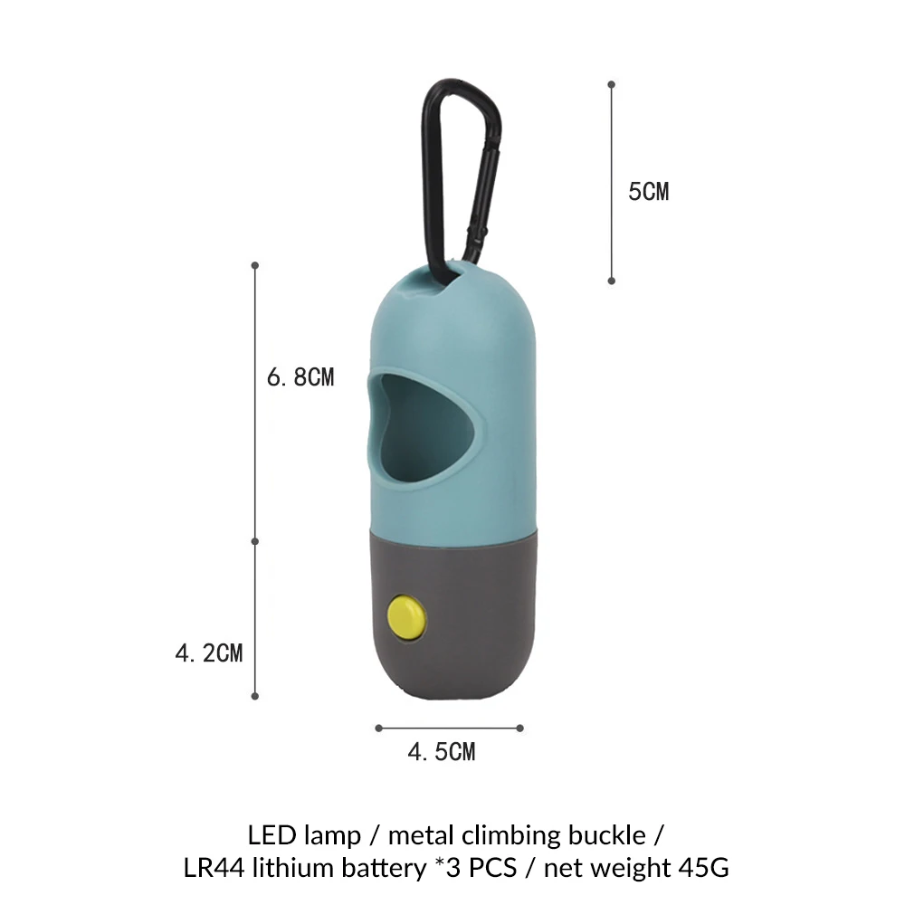 Утолщенный переносной контейнер-капсула сумка для мусора разлагаемые мешочки