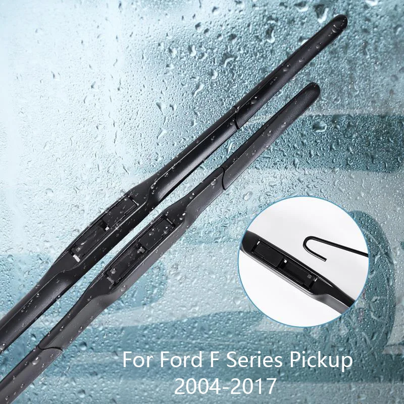 

Wipers Blade For Ford F Series Pickup 2004 2005 2006 2007 2008 2009-2017 Car Accessories For Auto Rubber Windscreen Wiper