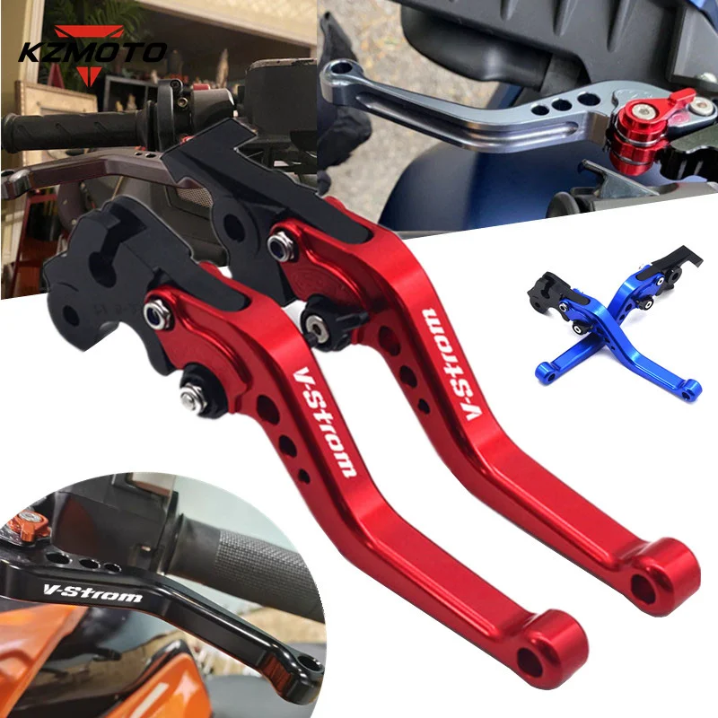 

For SUZUKI DL1000 DL 1000 V-STROM V-strom 2002-2018 Motorcycle CNC Aluminum Short Adjustable Brake Clutch Levers Accessories