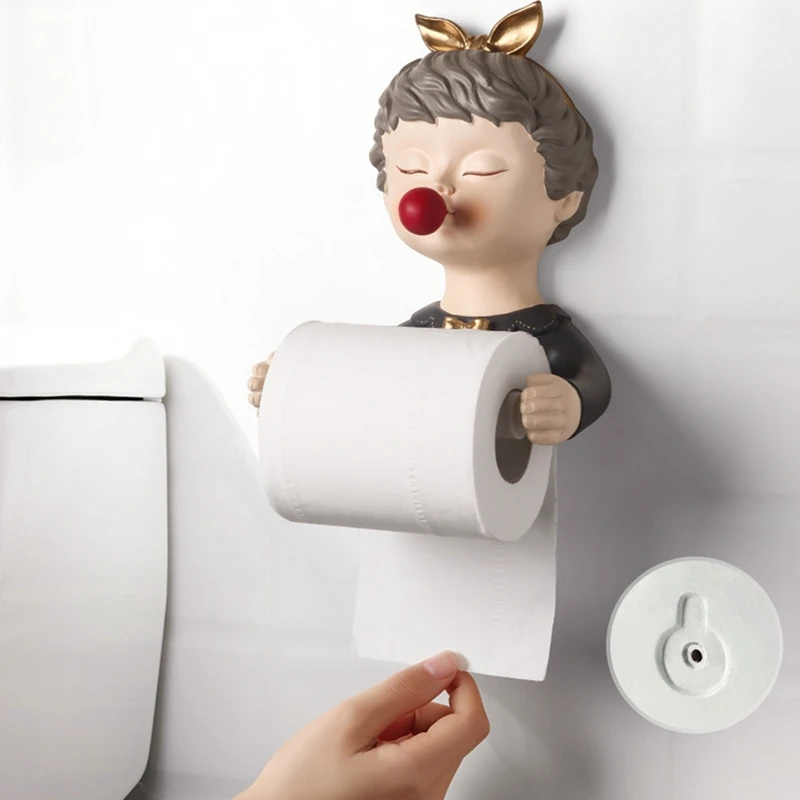 

Toilet Paper Holder Decor Paper Towel Holder Home Improvement Bath Accessories Bath Decoration