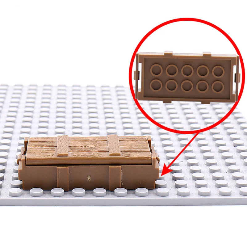 Новые военные фигурки аксессуары армейский пистолет коробка для оружия кирпичи