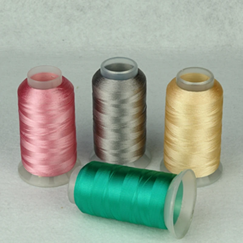 Швейная и вышивальная машина Simthread нить из вискозы 24 цвета | Дом сад