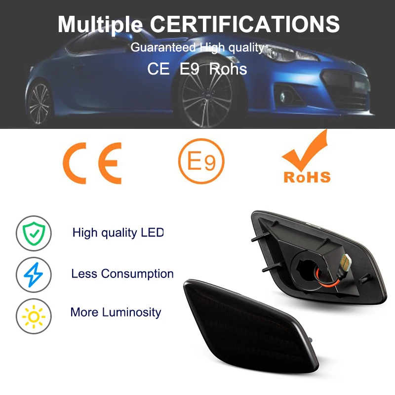 Светодиодсветодиодный габаритные огни для Jeep Wrangler TJ 1997-2006 2 шт. - купить по