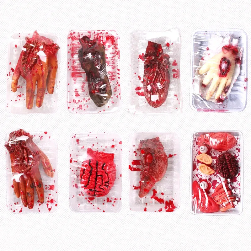 Моделирование органов Хэллоуин украшения кровяное сердце сломанные пальцы