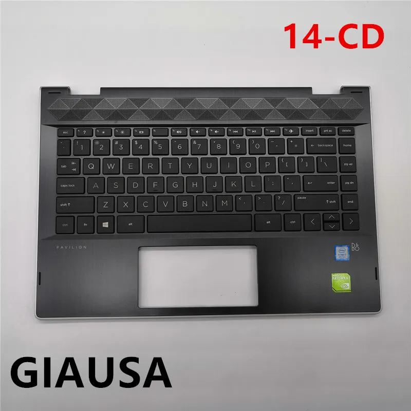 (95% Новинка) для клавиатуры HP с верхней крышкой 14-CD 14M-CD0001DX 14-CD0026TU 14-CD0055TU