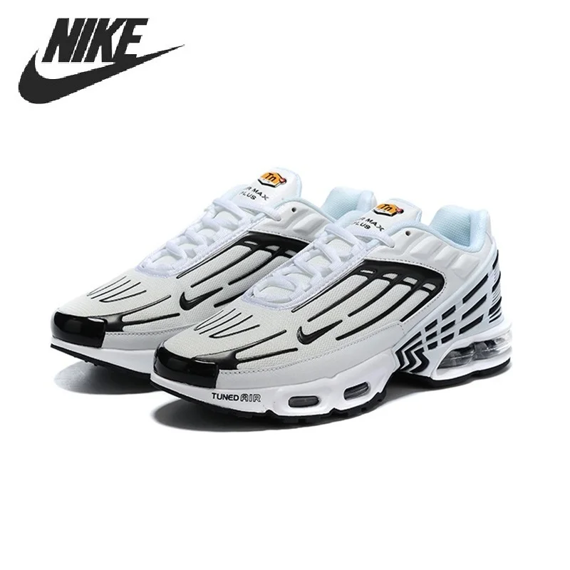 

Nike Air Max Plus TN 3 chaussures de course pour hommes et femmes, respirantes, rouges et blanches, nouvelle collection, 36-45