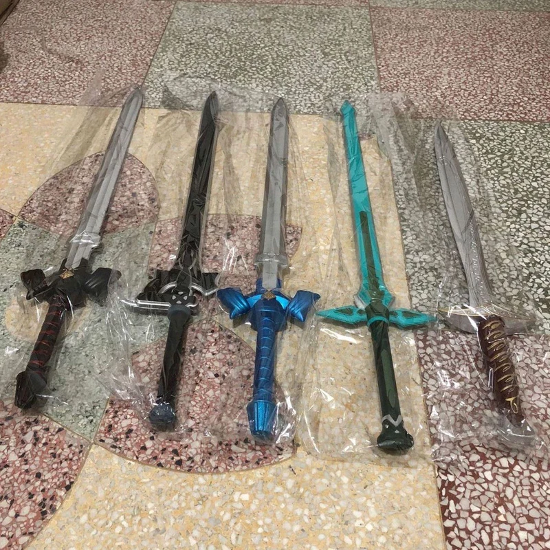Пять стилей 80 см меч искусство онлайн SAO skysword Kirigaya Kazuto Elucidator/Темный отталкивающий Хоббит 1:1 модель из пенополиуретана