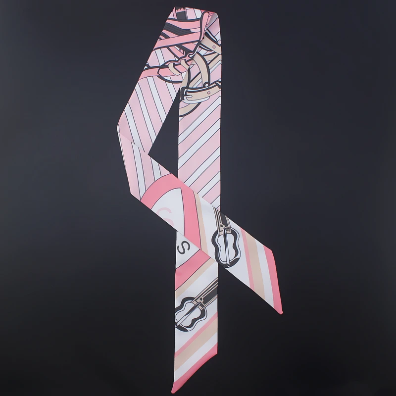 Шелковый женский узкий галстук бабочка с ремешком для головы и шеи шарфы женщин