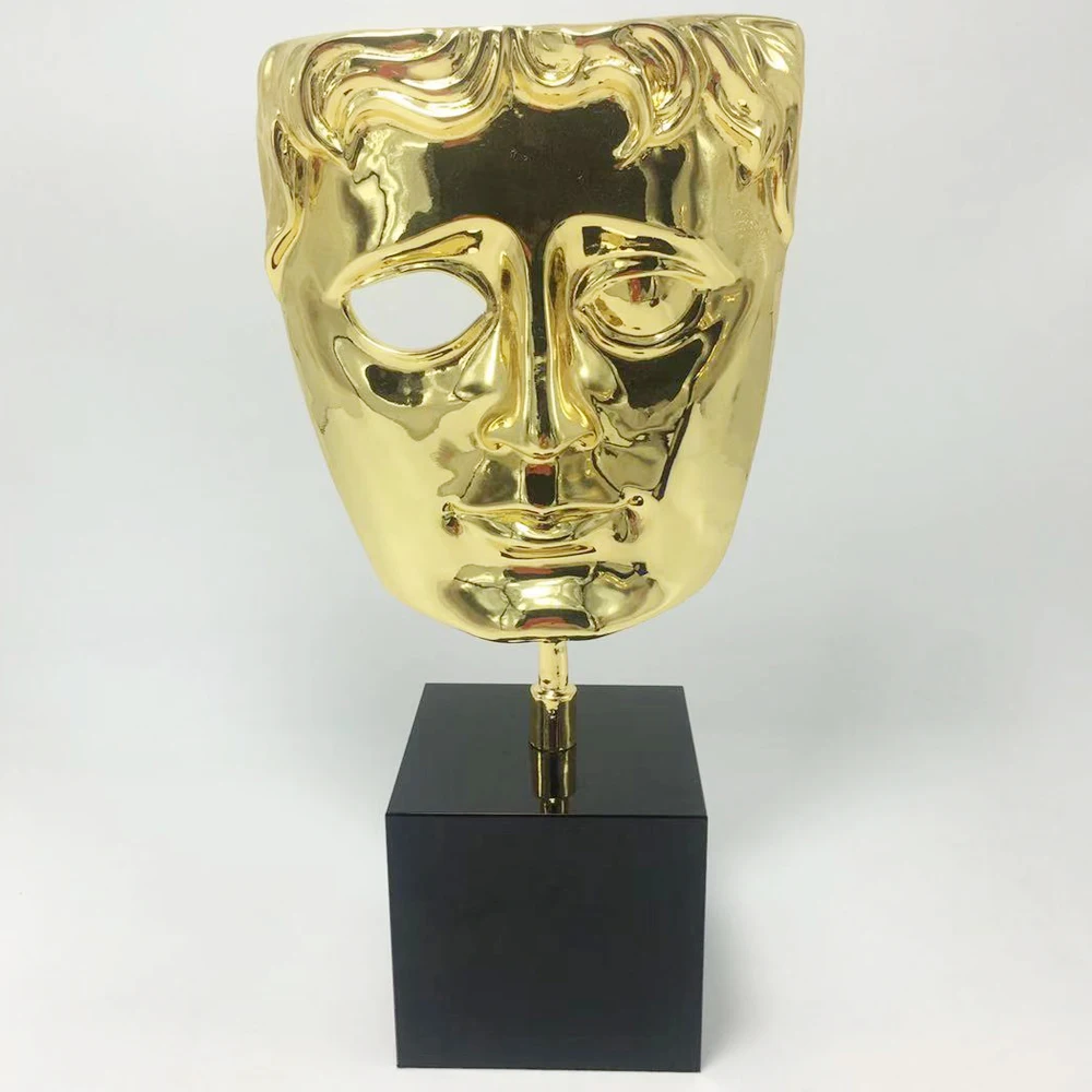Металлическая награда BAFTA трофей с репликой 1:1 награды для сувениров из фильма