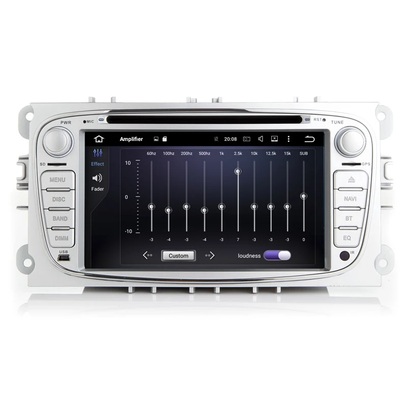 Автомобильный DVD плеер PX5 Восьмиядерный процессор Android 10 0 2 din gps для FORD FOCUS Mondeo S MAX