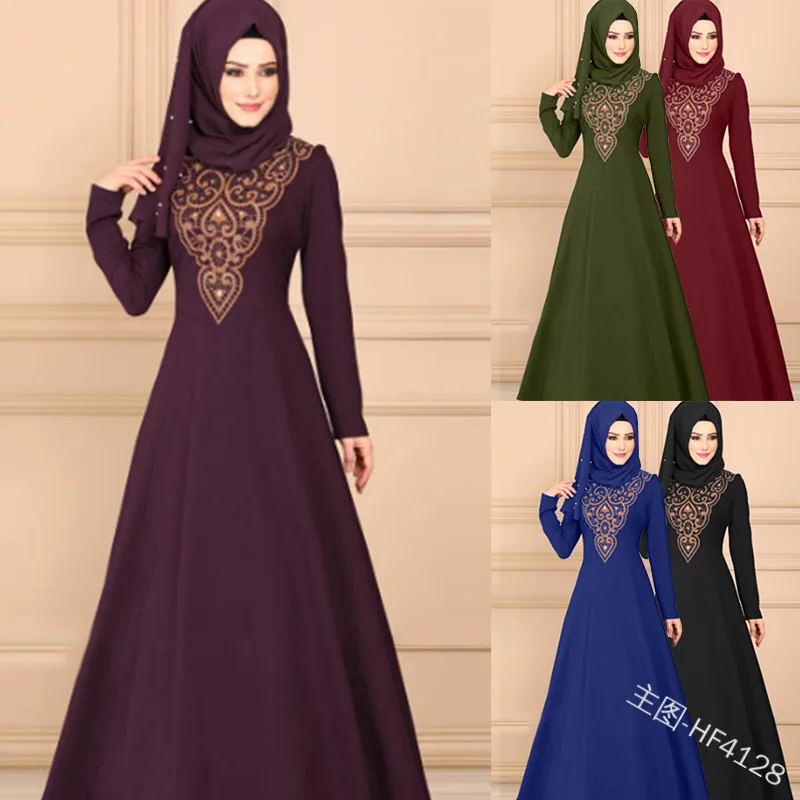 2019 Новое поступление летние элегантные модные стильные мусульманские женские с