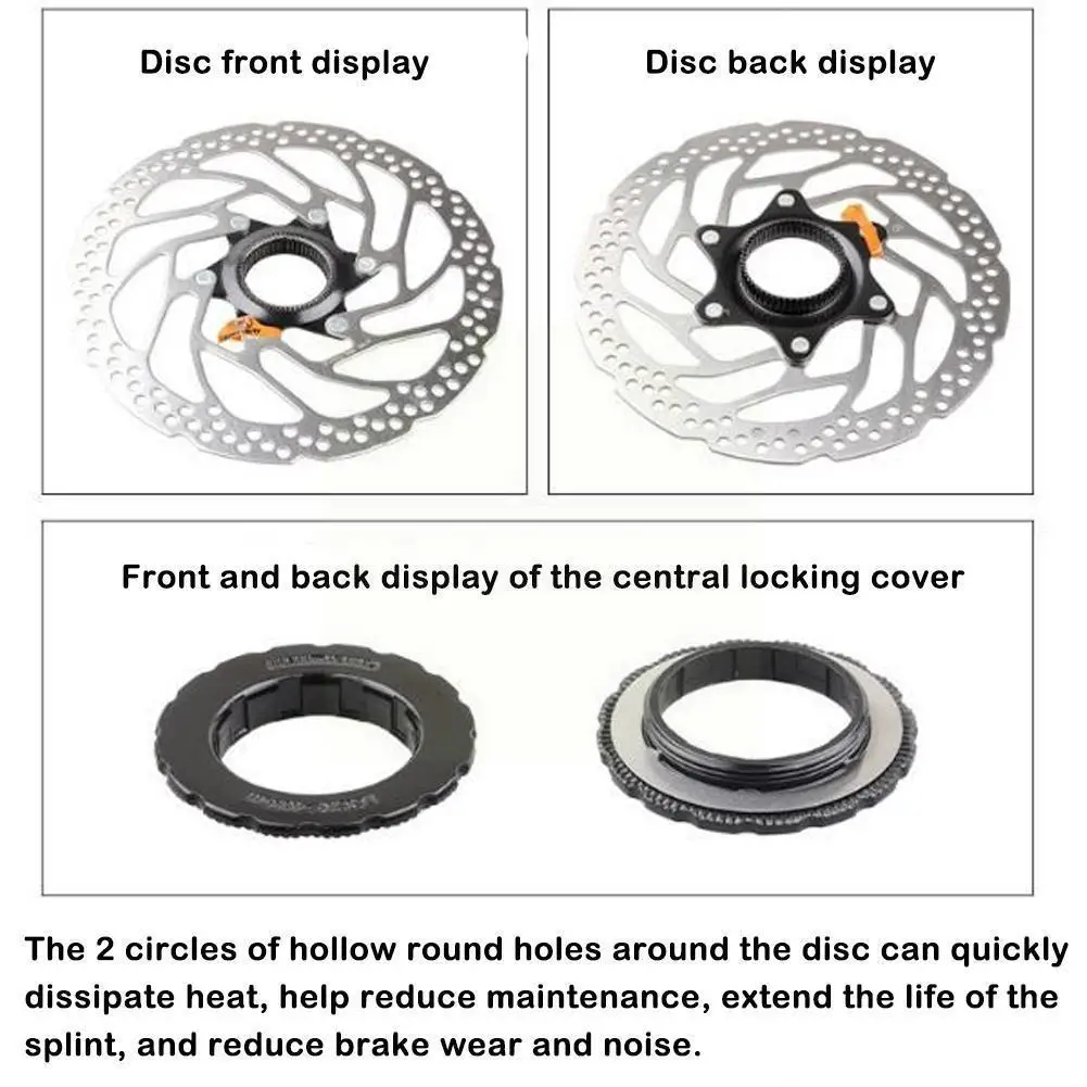 

Sm-rt10/30 Mountain Bike Disc Brake Rotor Bicycle 160mm Centrelock Replacements For Slx Xt Deore Cycling Accessory F4q0