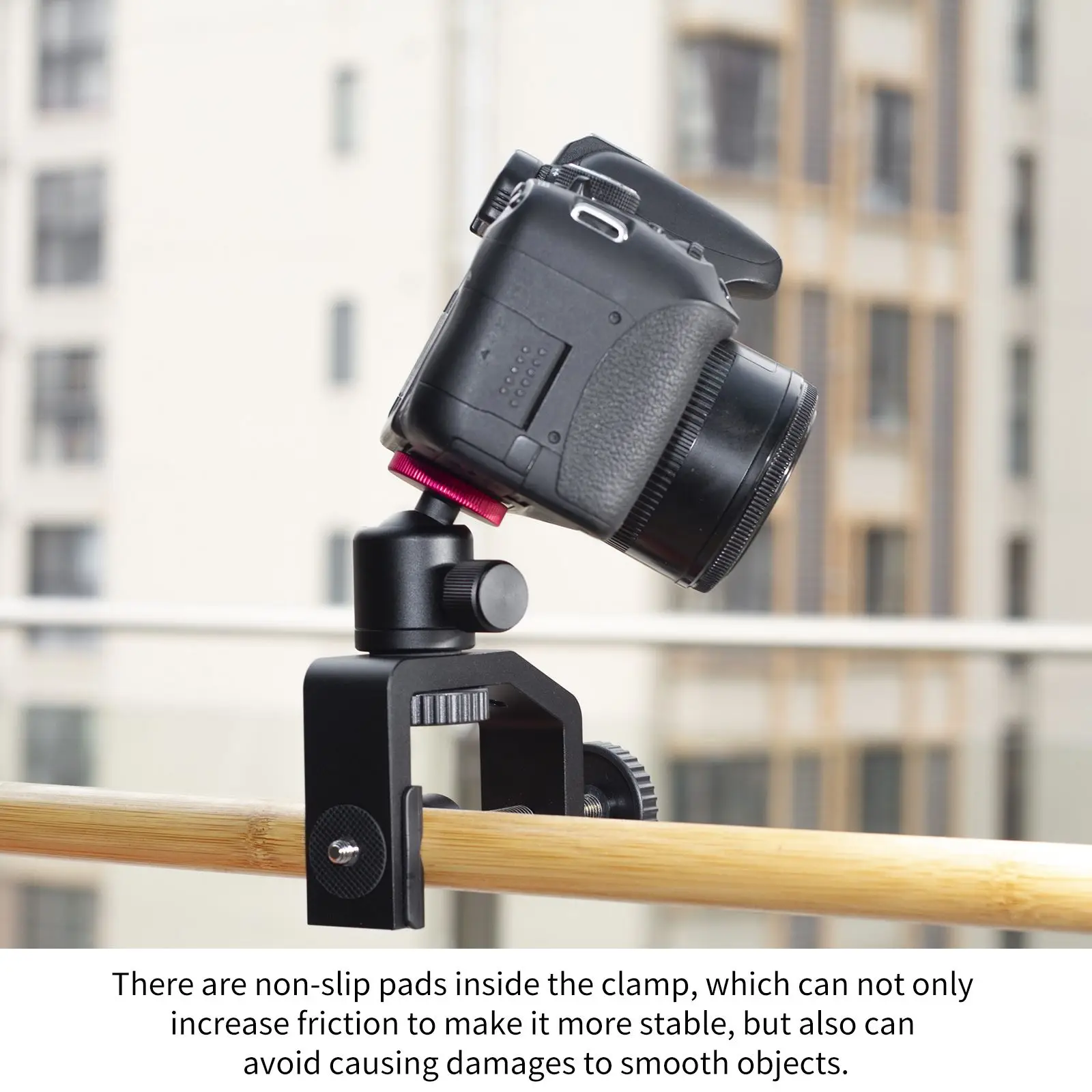 Алюминиевый C Тип винтовое крепление зажим фиксированной Настольный кронштейн с