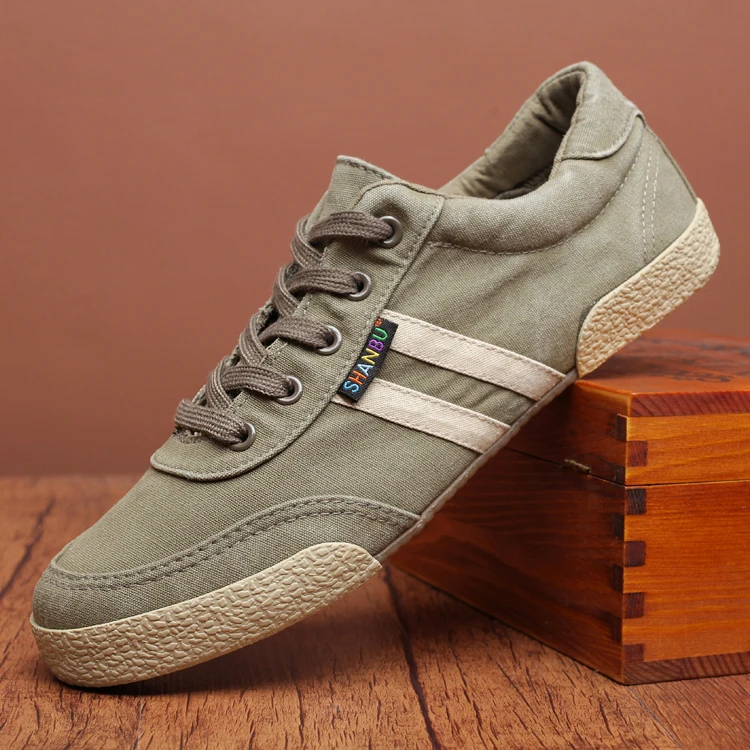 

Round Toe High Quality Mens Canvas Shoes Flat Solid Summer Male Casual Shoes Lace Up Breathable Male Flat Casual Sneakers