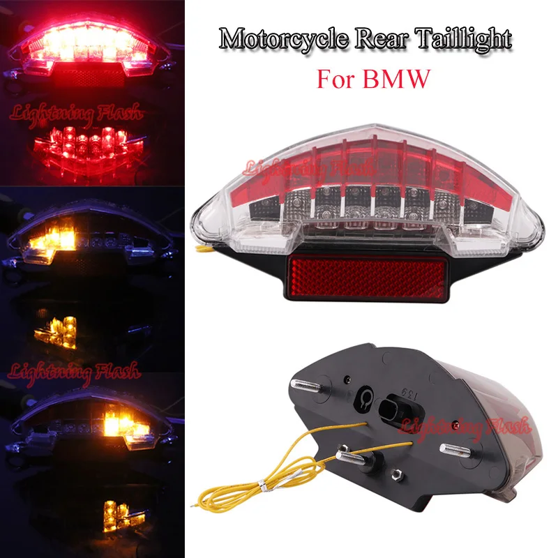

For BMW F800R F800GT F800ST F800S 2009 2010 20112012 Motorcycle Rear Taillight Brake Stop Turn Signal Lamp License Plate Lights