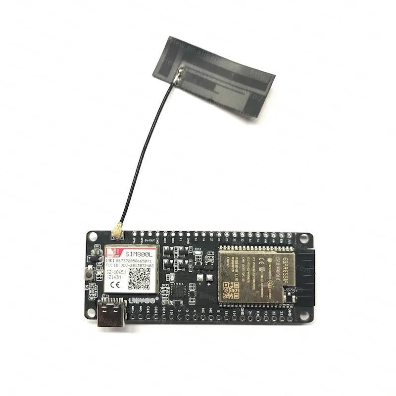 Модуль сим-карты LILYGO SIM800L и GSM/GPRS антенна TTGO T-Call V1.3 ESP32 модуль от AliExpress WW