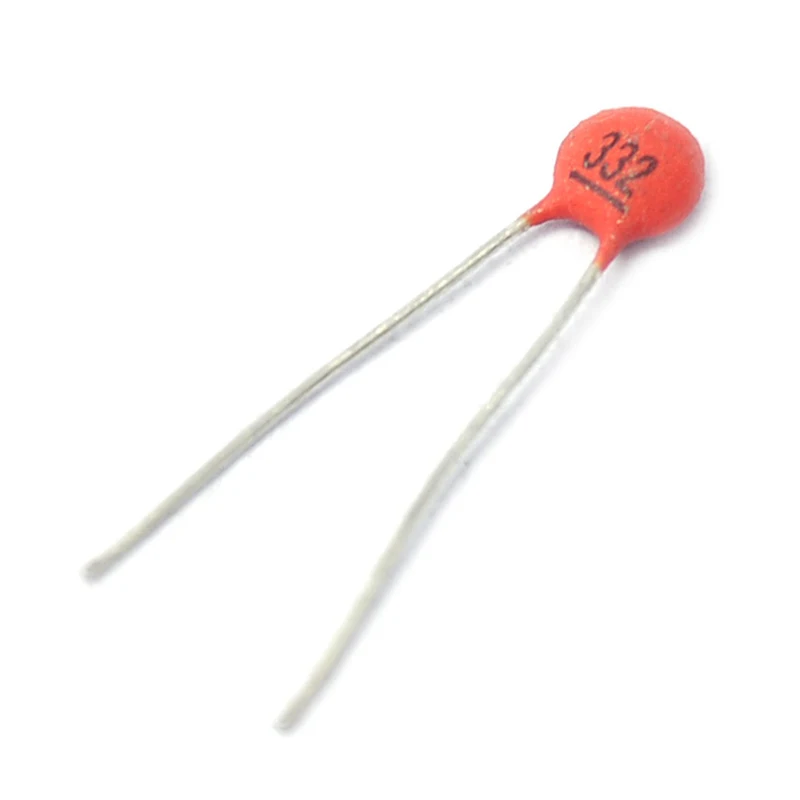 100PCS/LOT Ceramic Capacitor 332 3.3NF 3300PF 50V | Capacitors