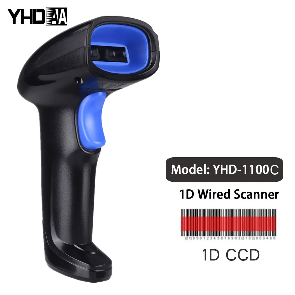 

2D Barcode Scanner Wireless Handheld QR Code Reader for IOS Android Windows Bluetooth-compatible Scannerfor Warehouse Supermaket
