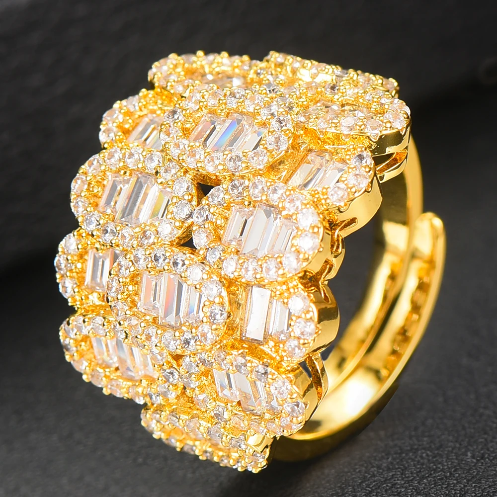 missvikki Luxury finely Gold Bangle Ring Sets for Women Wedding Dubai Bridal aretes de mujer modernos | Украшения и аксессуары