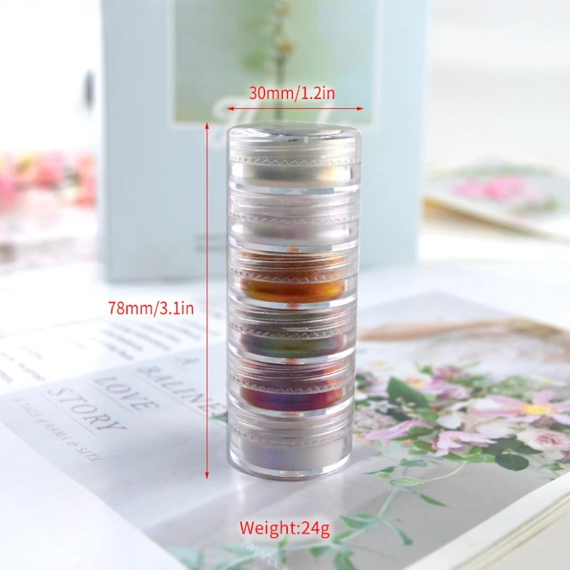 

DIY Chameleon- Pigment Pearlescent Epoxy Resin Glitter Magic Discolored Pearl Powder Kit Resin Colorant Dye Resin Crafts
