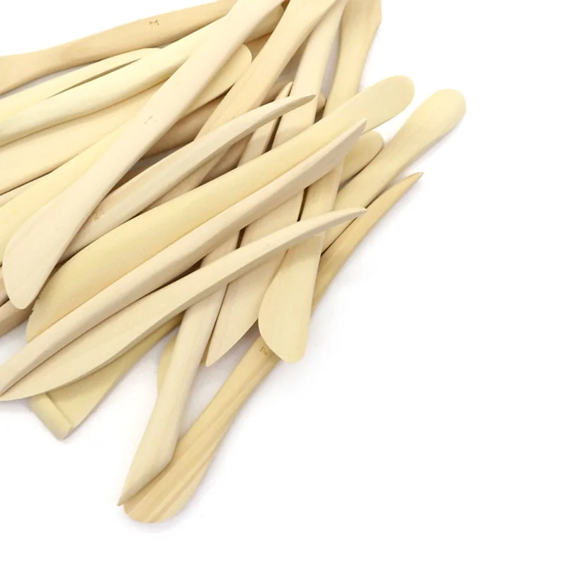 6 &quot8 дюймов деревянный нож глиняные Наборы инструментов для керамики