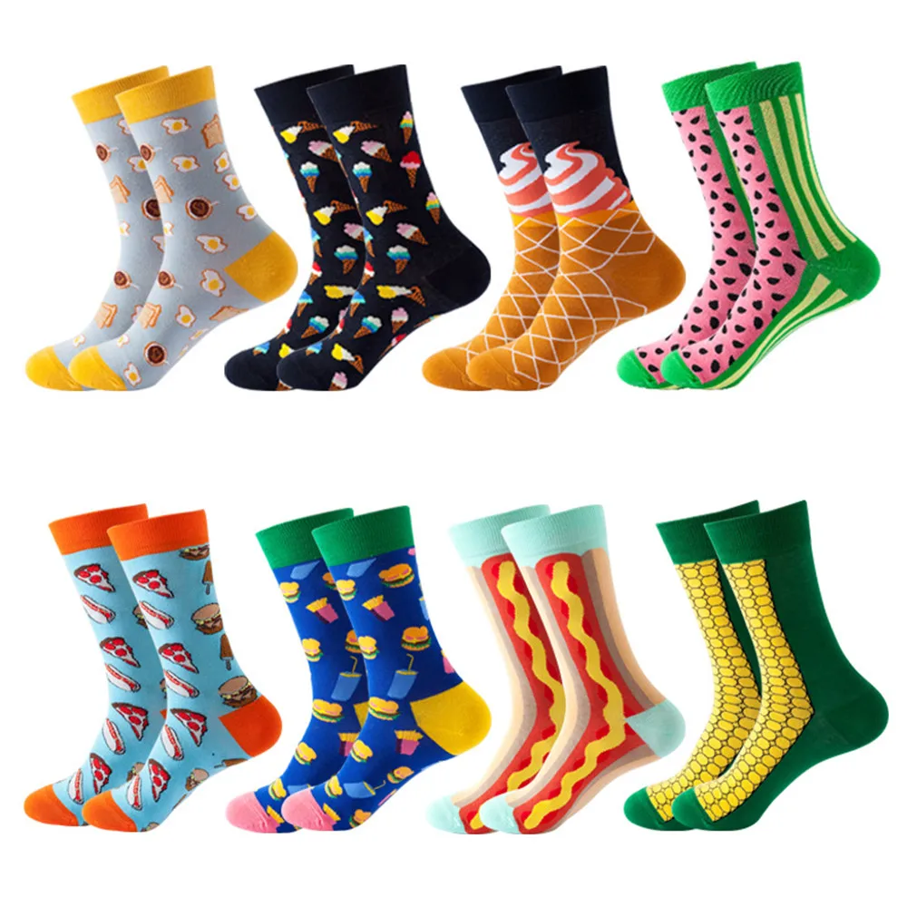 

Women's socks fashion trend ins hip-hop autumn winter tube stockings cotton socks casual cartoon women's socks sports basketball
