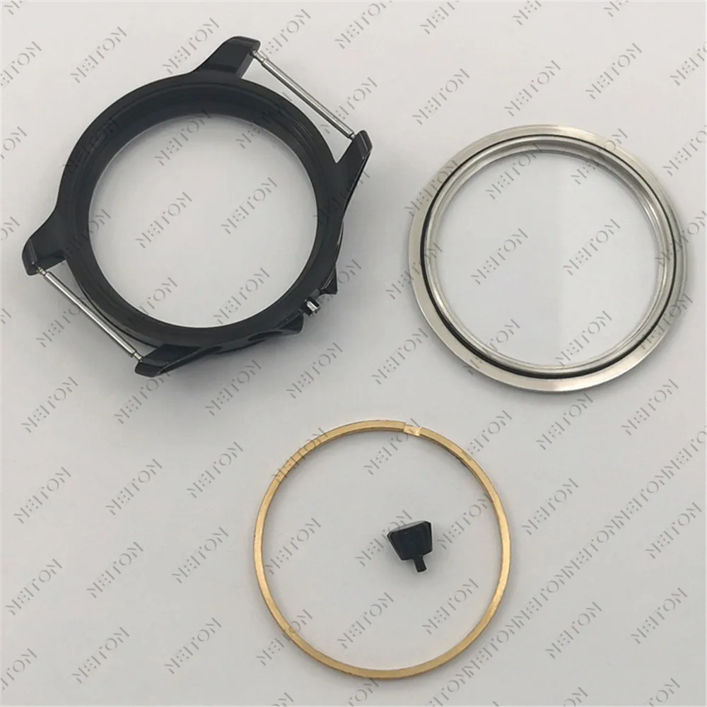 

NEITON 2012 45mm watch Case ETA 6497/6498 Seagull 3600/3601/3621 hangzhou9300/9301 watch strap width 22mm