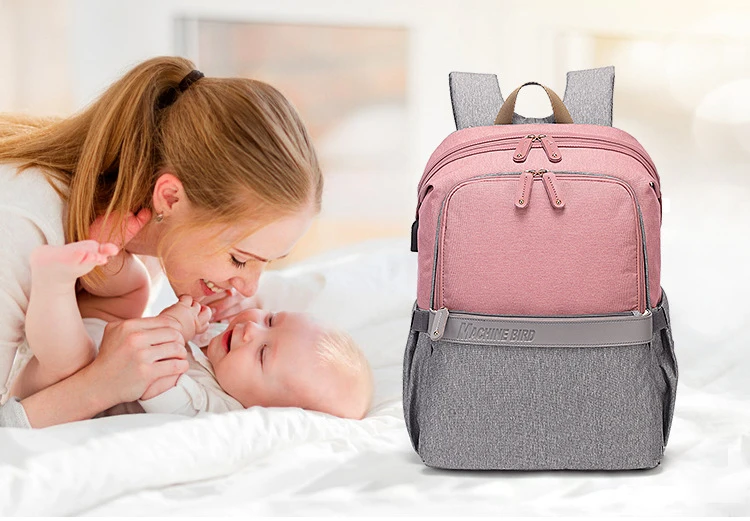 Рюкзак для подгузников мамы подгузник и ребенка сумка влажная сухая большая