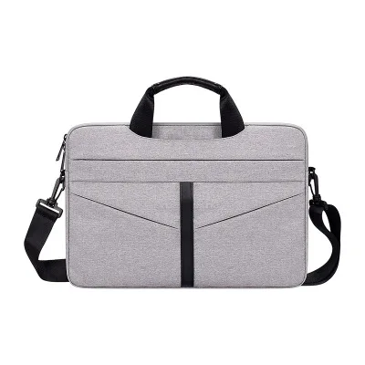 gray Сумка для ноутбука 15,6 Для Macbook air 13 чехол для ноутбука универсальный funda portatil 15,6 13 14 дюймов Сумка для ноутбука Модный чехол - Цвет: gray