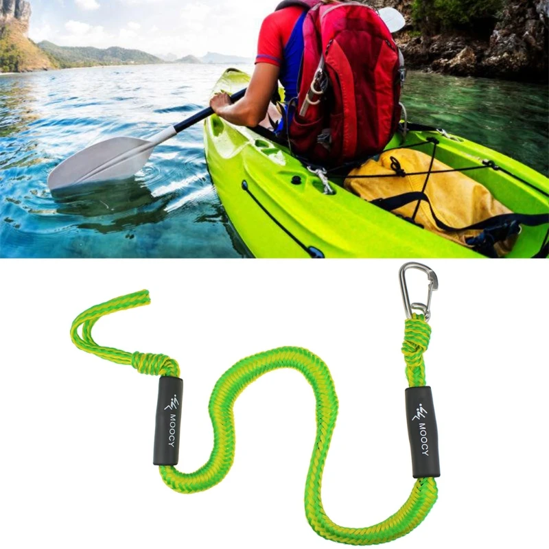 

1 Pc Bungee Dock Line Stretchable Bungee Cords Dock Line for Boat Ropes Bungee Cord Dockline Boats Kayak Accessories