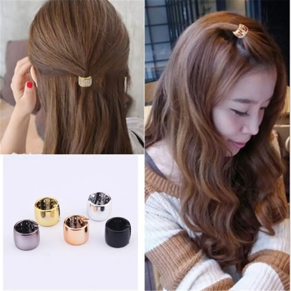 Женские мини-заколки для волос милые зажимы крабы конский хвост