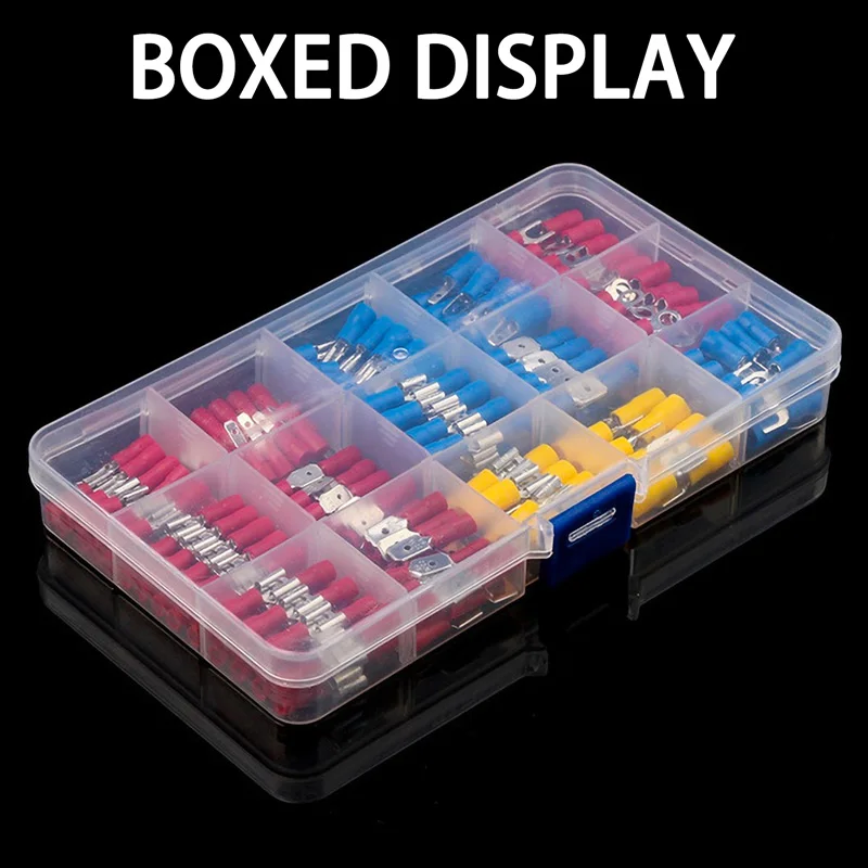 280 штук в штучной упаковке Ассорти обжимных клемм для электрических проводов