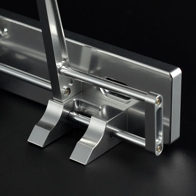 CNC сплав переднего ограждения бампер лопата и светодиодный светильник для 1/14