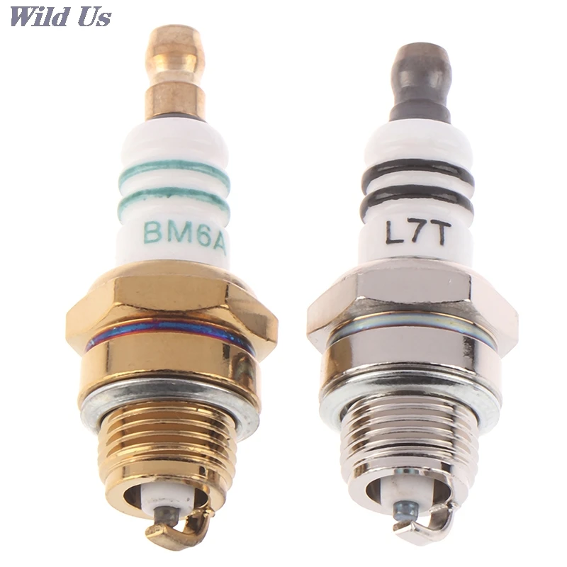 

Свеча зажигания BM6A, стандартная Свеча зажигания BM6A, замена маленького двигателя для 2-тактной бензопилы, газонокосилки, 1 шт.